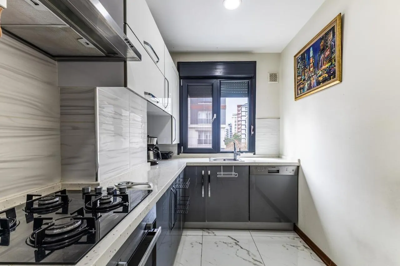 Апартаменты Spacious Flat Near Bagdat Avenue In Suadiye Стамбул